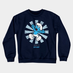 Smurf Retro Japanese Crewneck Sweatshirt